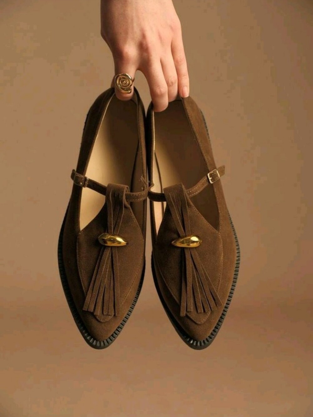 Women's Casual Versatile Commuting Loafers With Tassel Decor Fall Shoes